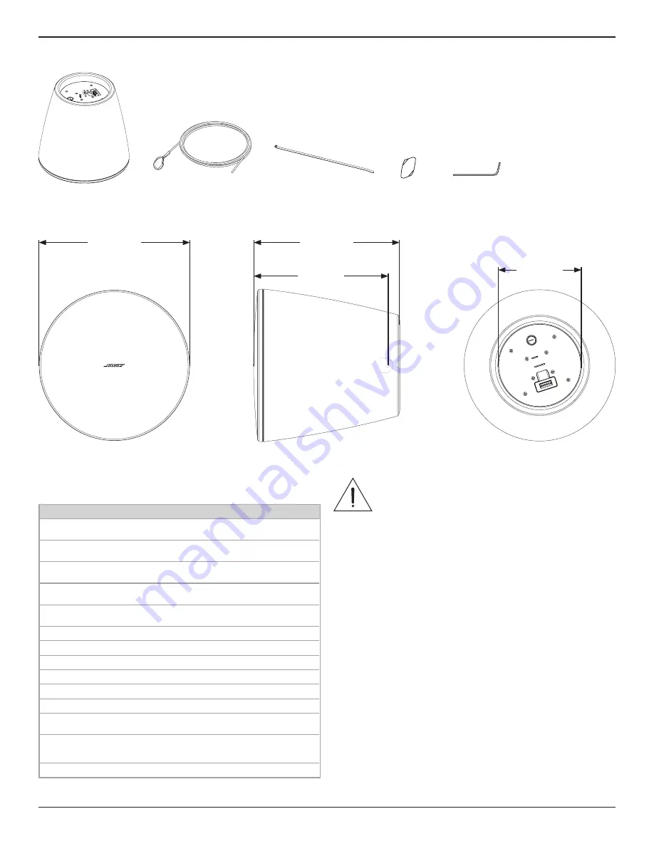 Bose Professional DesignMax DM10P-SUB Скачать руководство пользователя страница 3