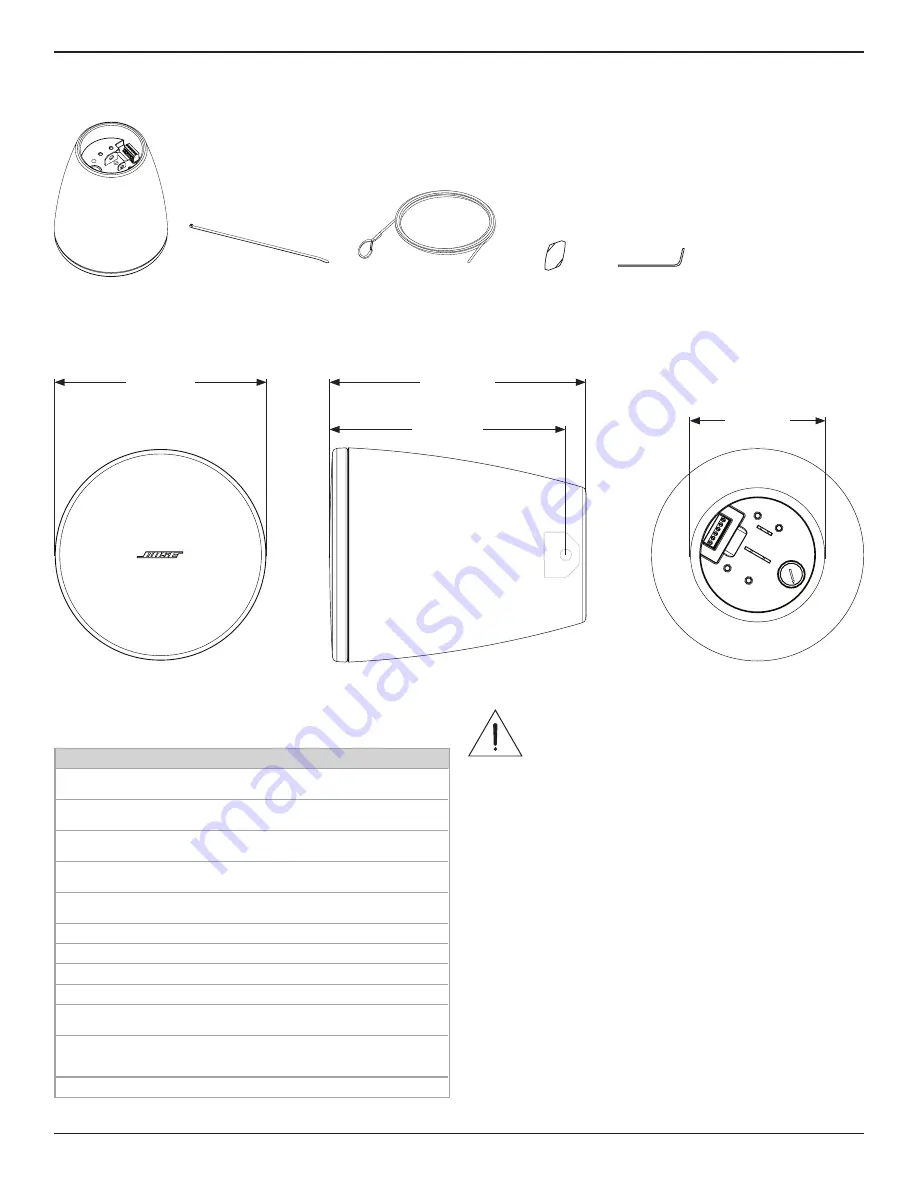 Bose Professional DesignMax DM3P Скачать руководство пользователя страница 3