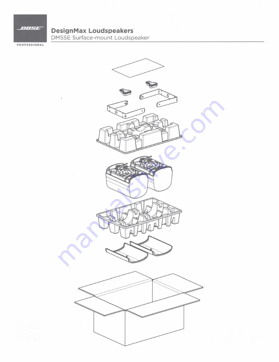 Bose Professional DesignMax DM5SE Instruction Manual Download Page 10