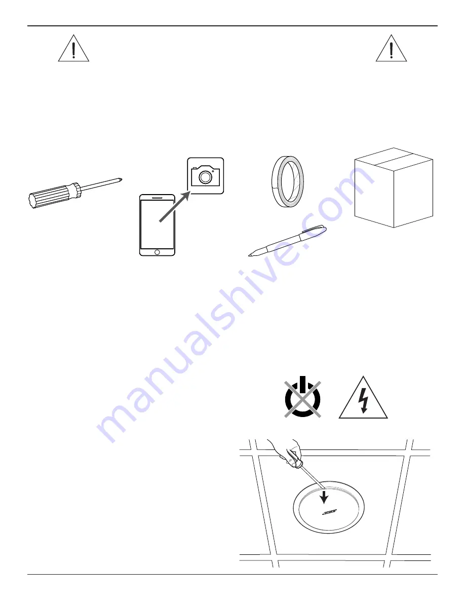 Bose Professional FreeSpace DS 40F Uninstallation Manual Download Page 34