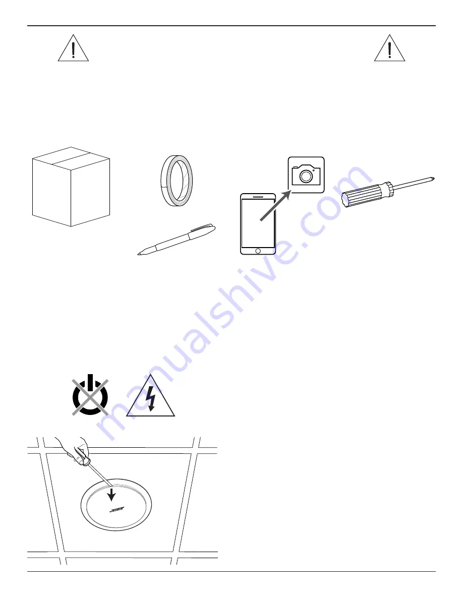 Bose Professional FreeSpace DS 40F Uninstallation Manual Download Page 38