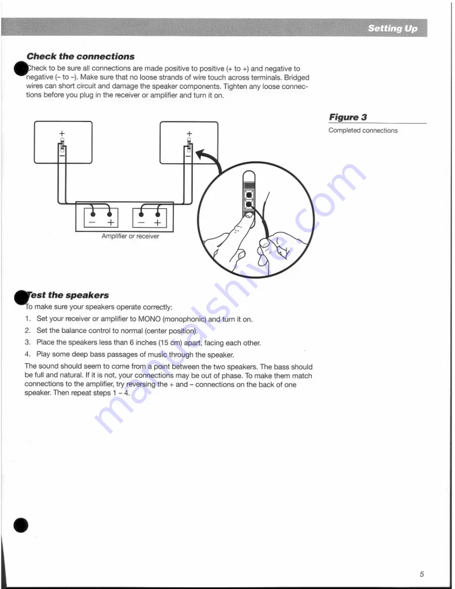 Bose 100 J Owner'S Manual Download Page 5