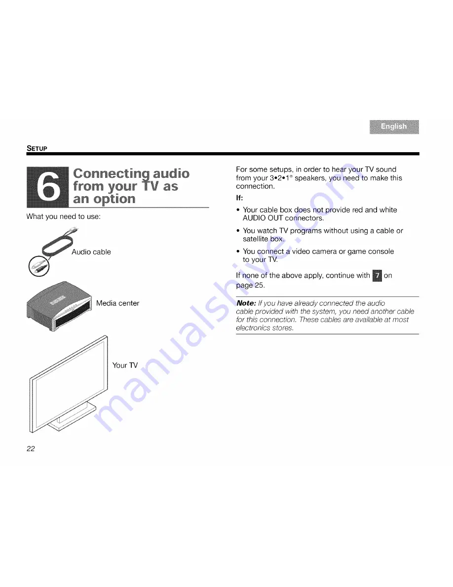 Bose 321 GSX Series III Owner'S Manual Download Page 25