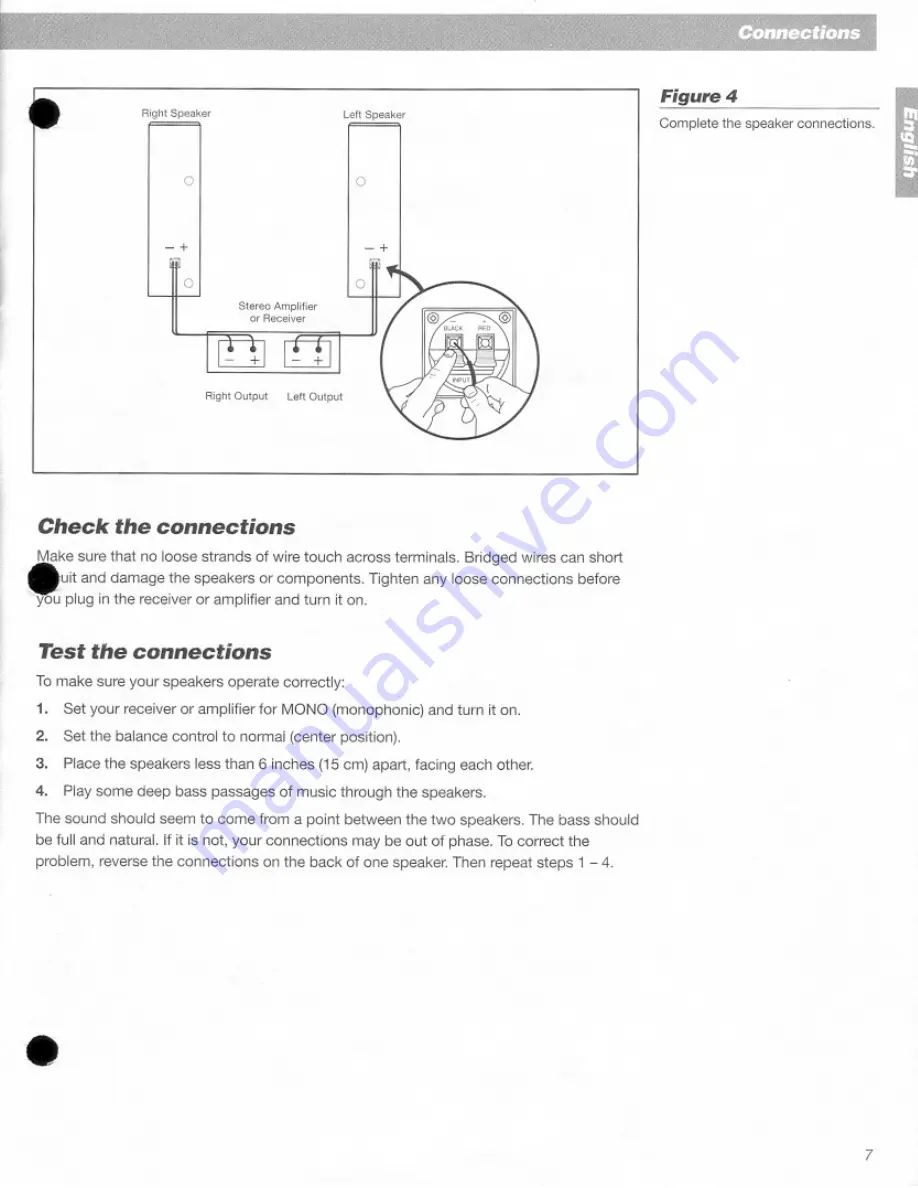 Bose 501 Series V Owner'S Manual Download Page 7