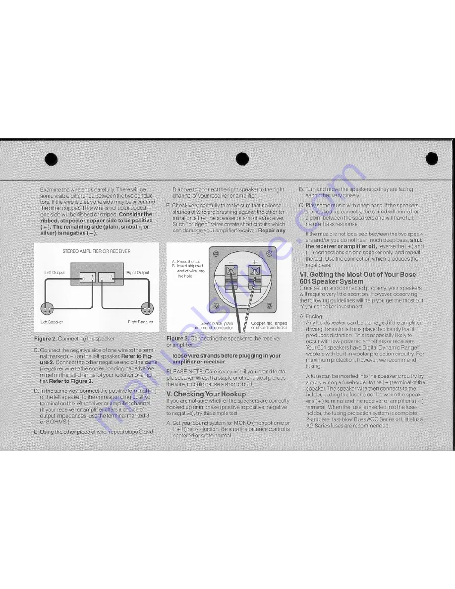 Bose 601 Series III Owner'S Manual Download Page 3