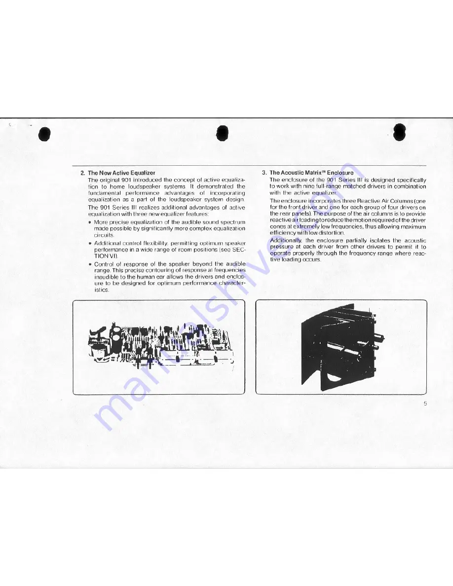 Bose 901 Series III Скачать руководство пользователя страница 5