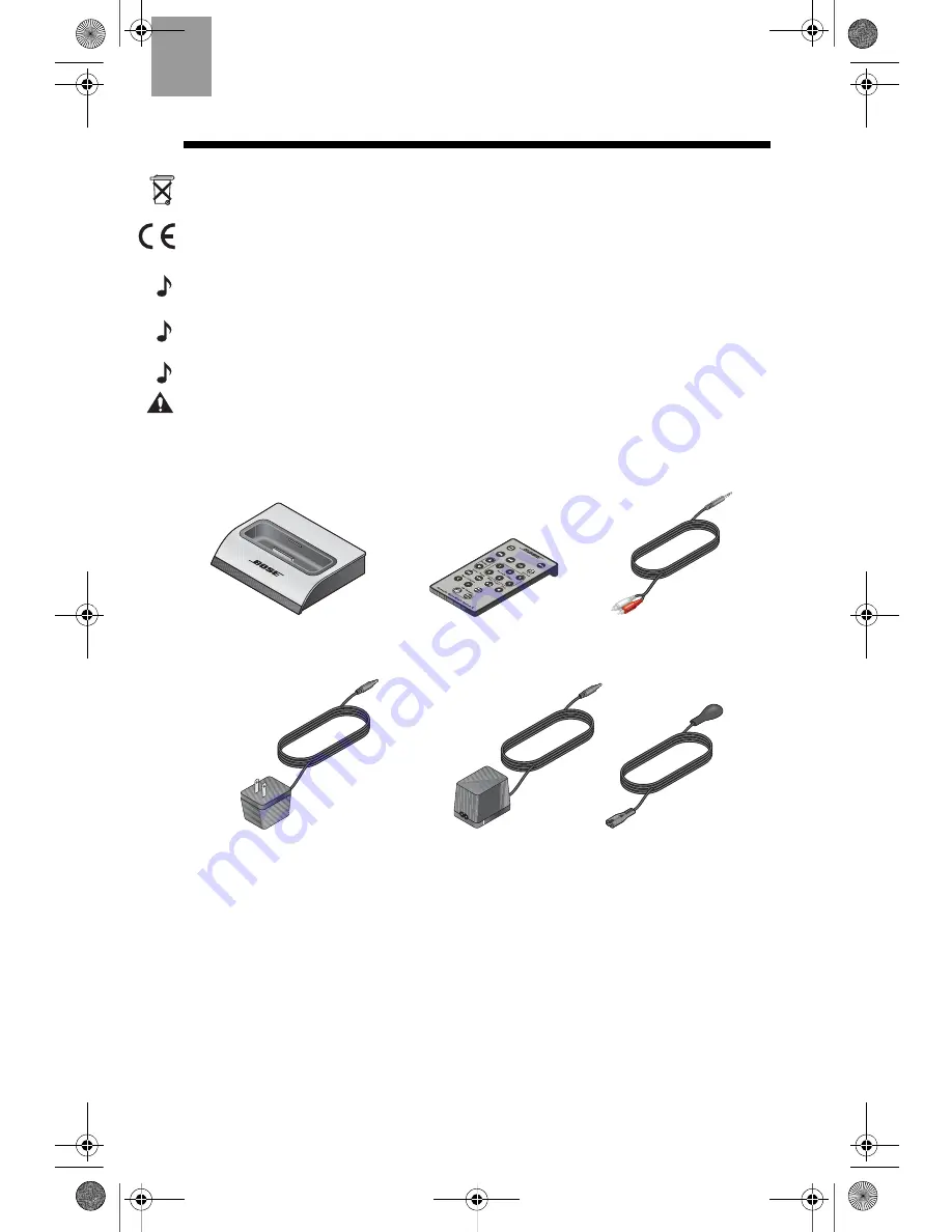 Bose Acoustic Wave music system Owner'S Manual Download Page 5