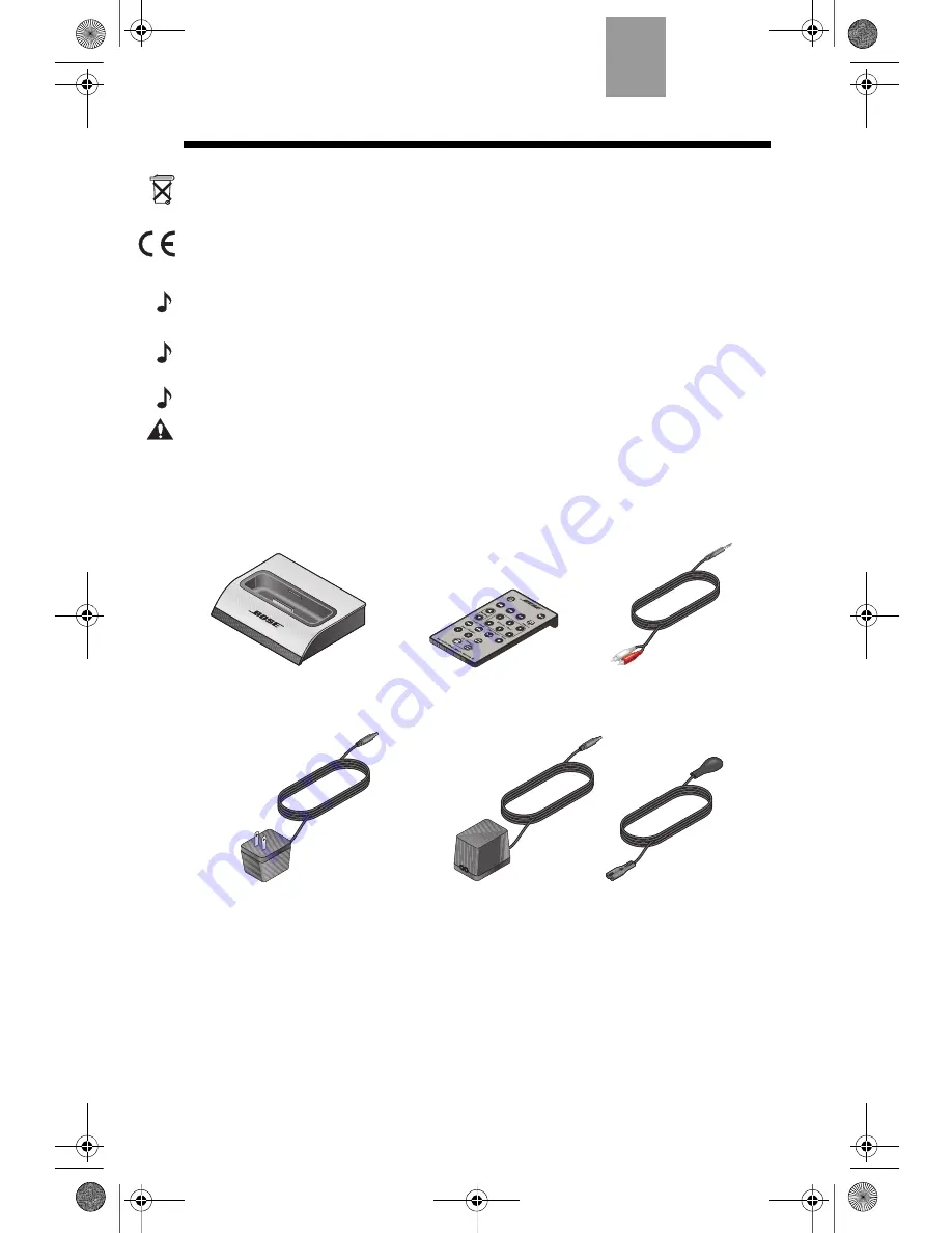 Bose Acoustic Wave music system Owner'S Manual Download Page 61