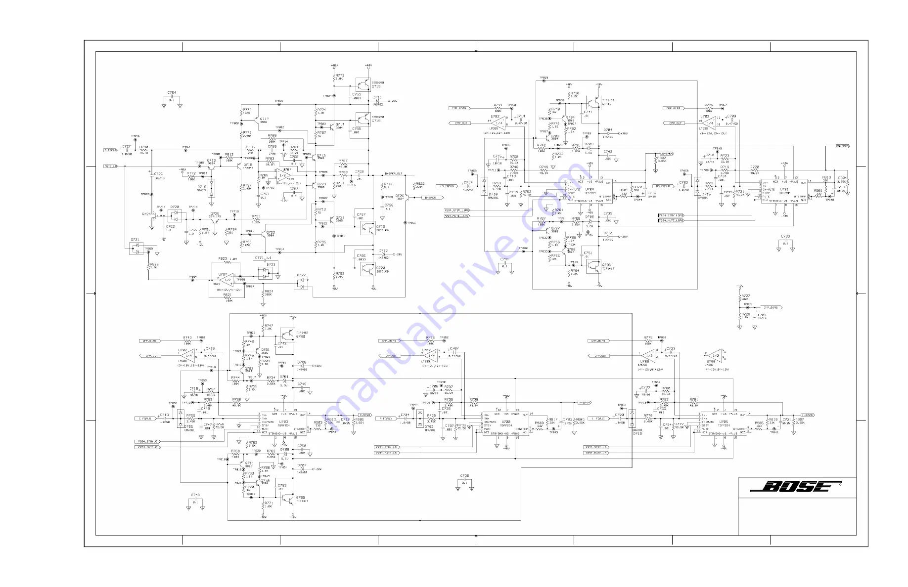 Bose BUILT-INvisible TA-1 Service Manual Download Page 3