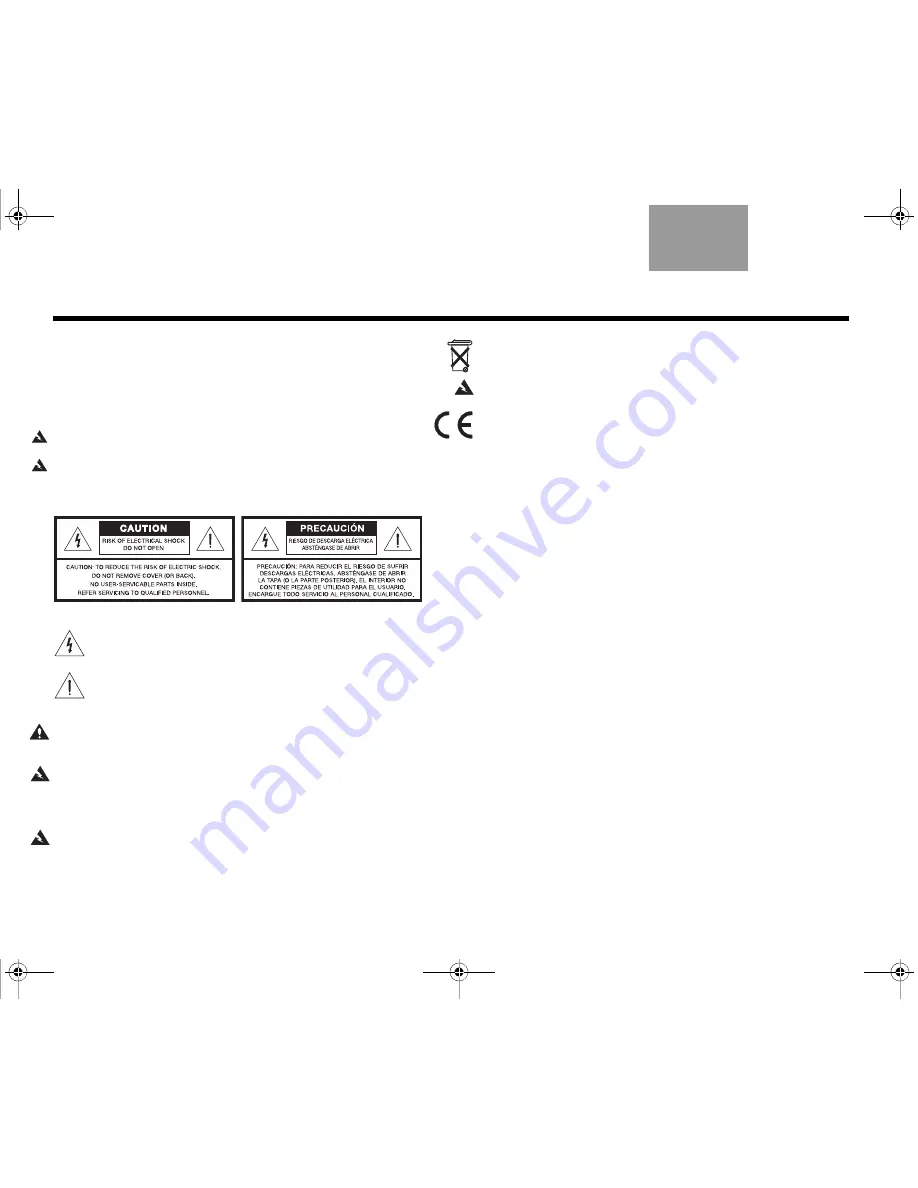 Bose CineMate GS Series II (Spanish) Guía De Usuario Download Page 2