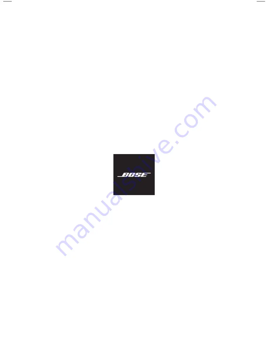 Bose FRAMES Manual Download Page 1