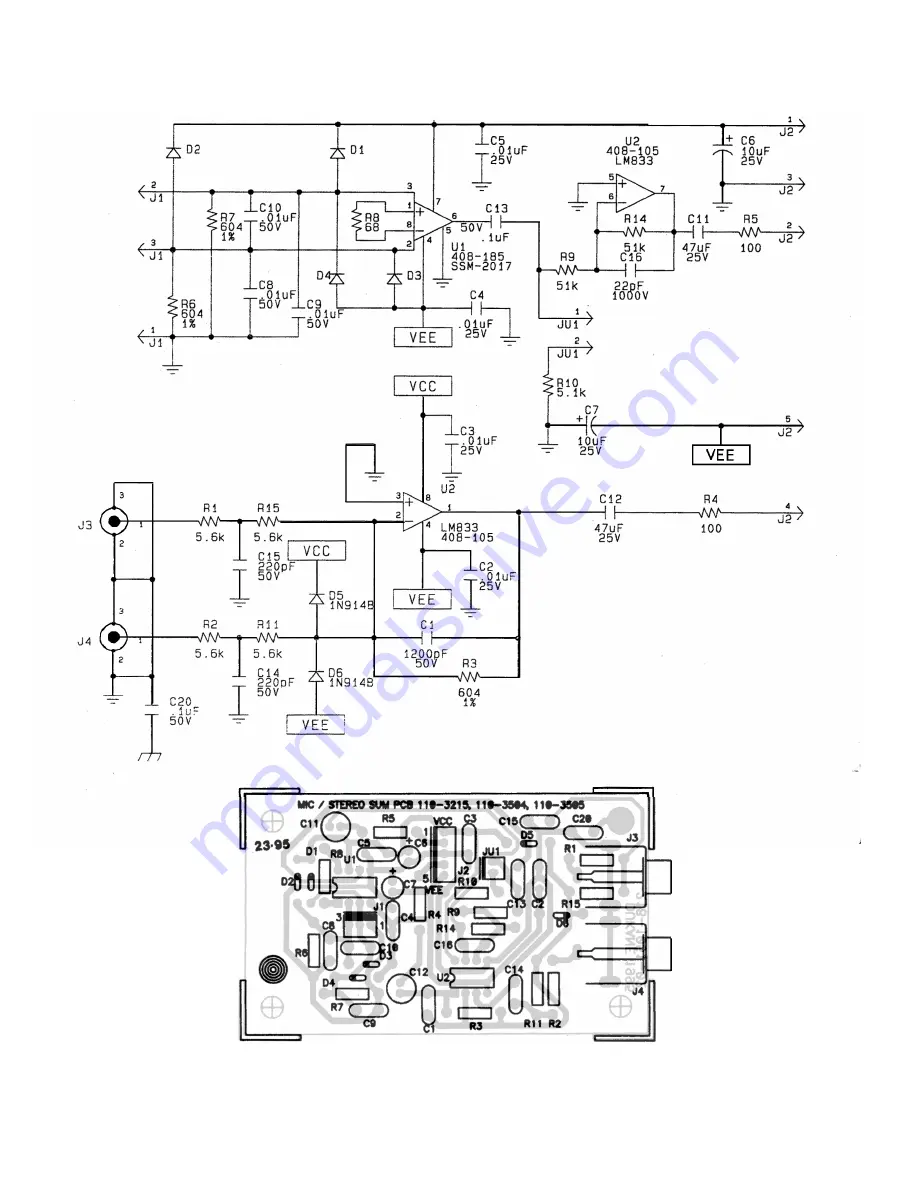 Bose FREESPACE BMA-125 Service Manual Download Page 40