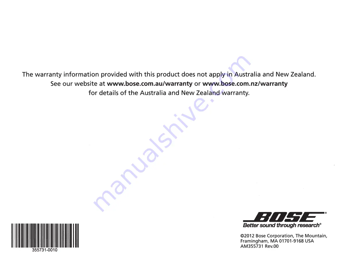 Bose FreeSpace DS 16S Installation Manual Download Page 17