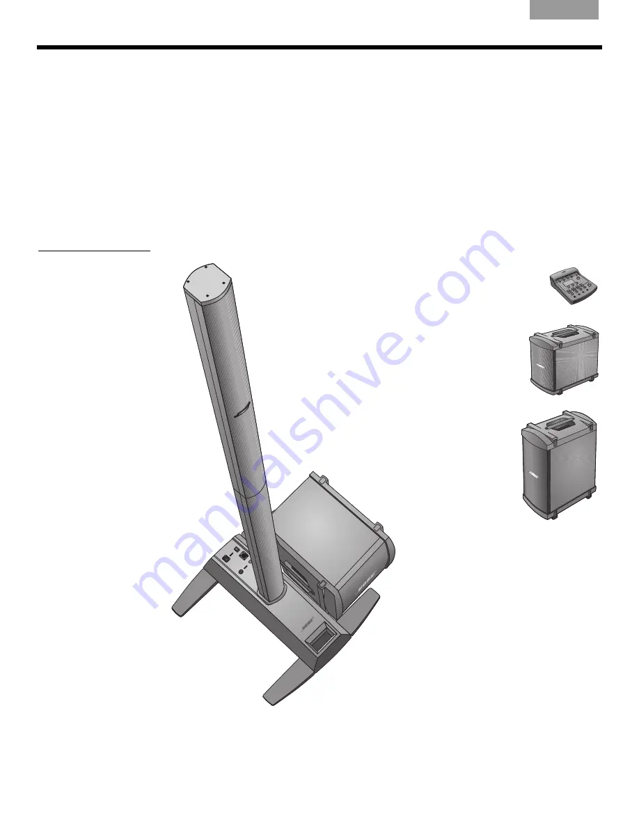 Bose L1 model 1S system Owner'S Manual Download Page 6