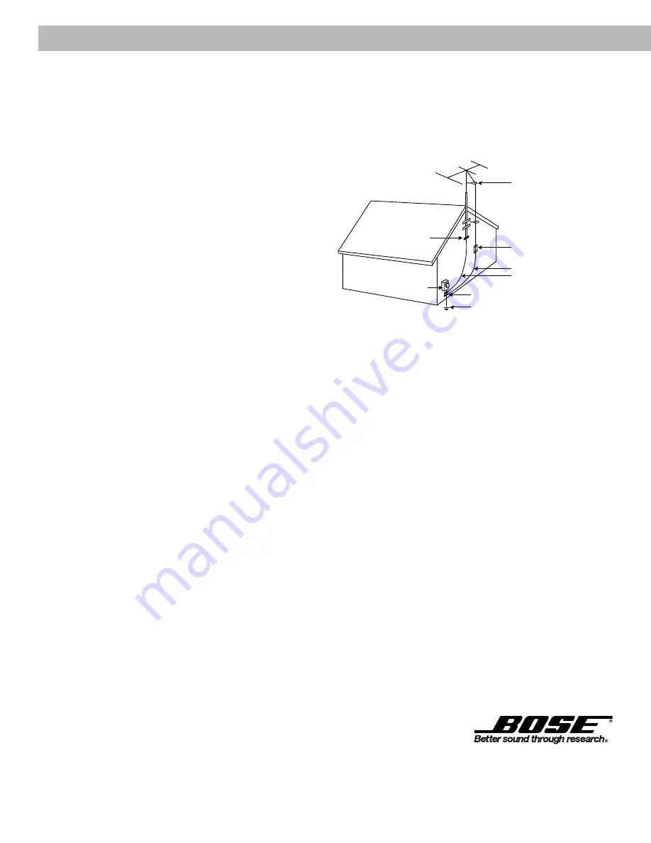 Bose Lifestyle 12 Series II Owner'S Manual Download Page 4