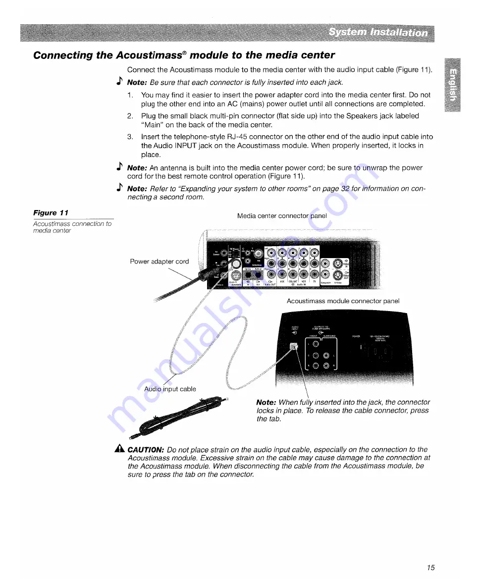 Bose LifeStyle 18 Quick Setup Manual Download Page 18