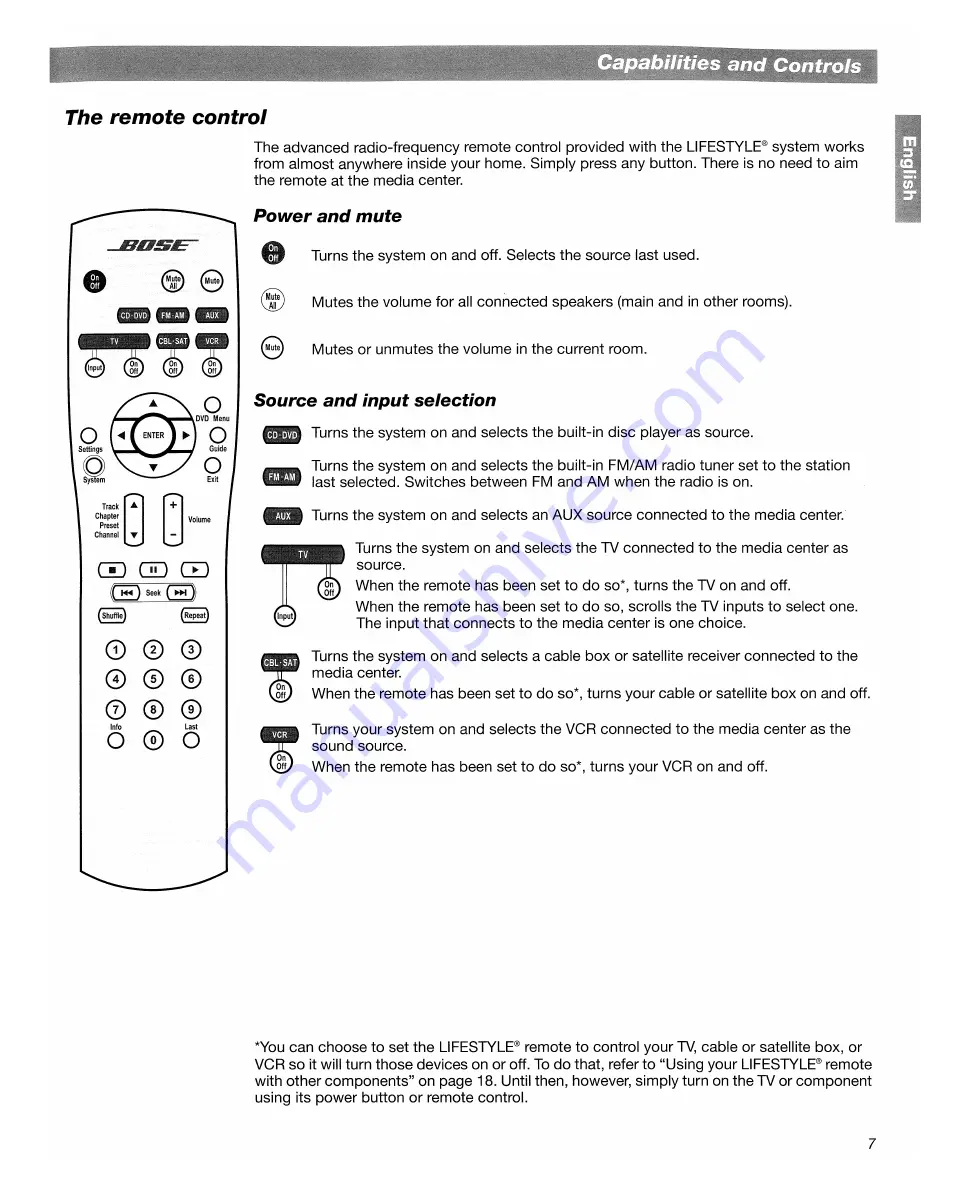 Bose LifeStyle 18 Quick Setup Manual Download Page 46