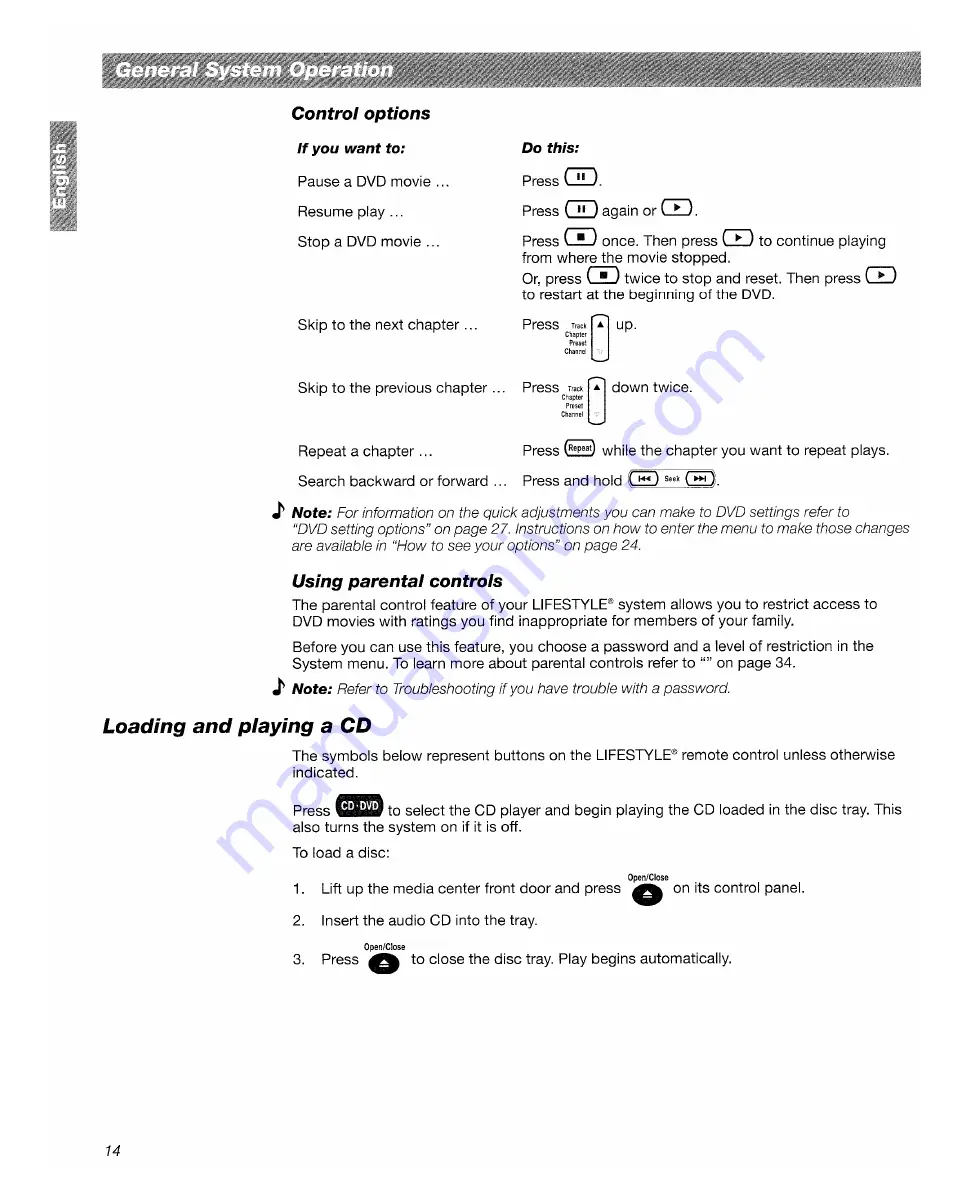 Bose LifeStyle 18 Quick Setup Manual Download Page 53