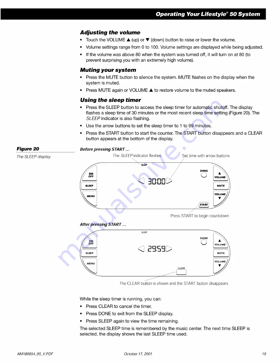 Bose Lifestyle 50 Owner'S Manual Download Page 21