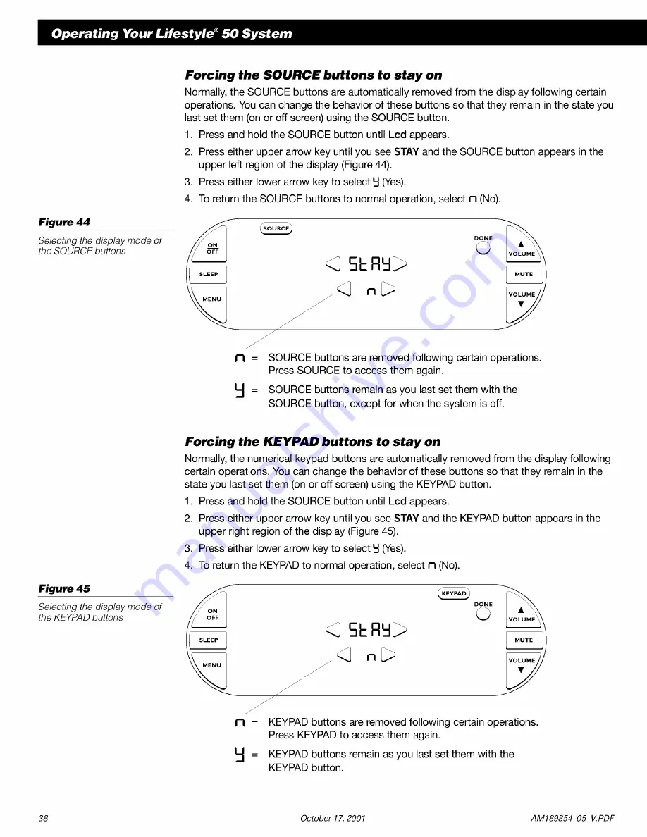 Bose Lifestyle 50 Owner'S Manual Download Page 40