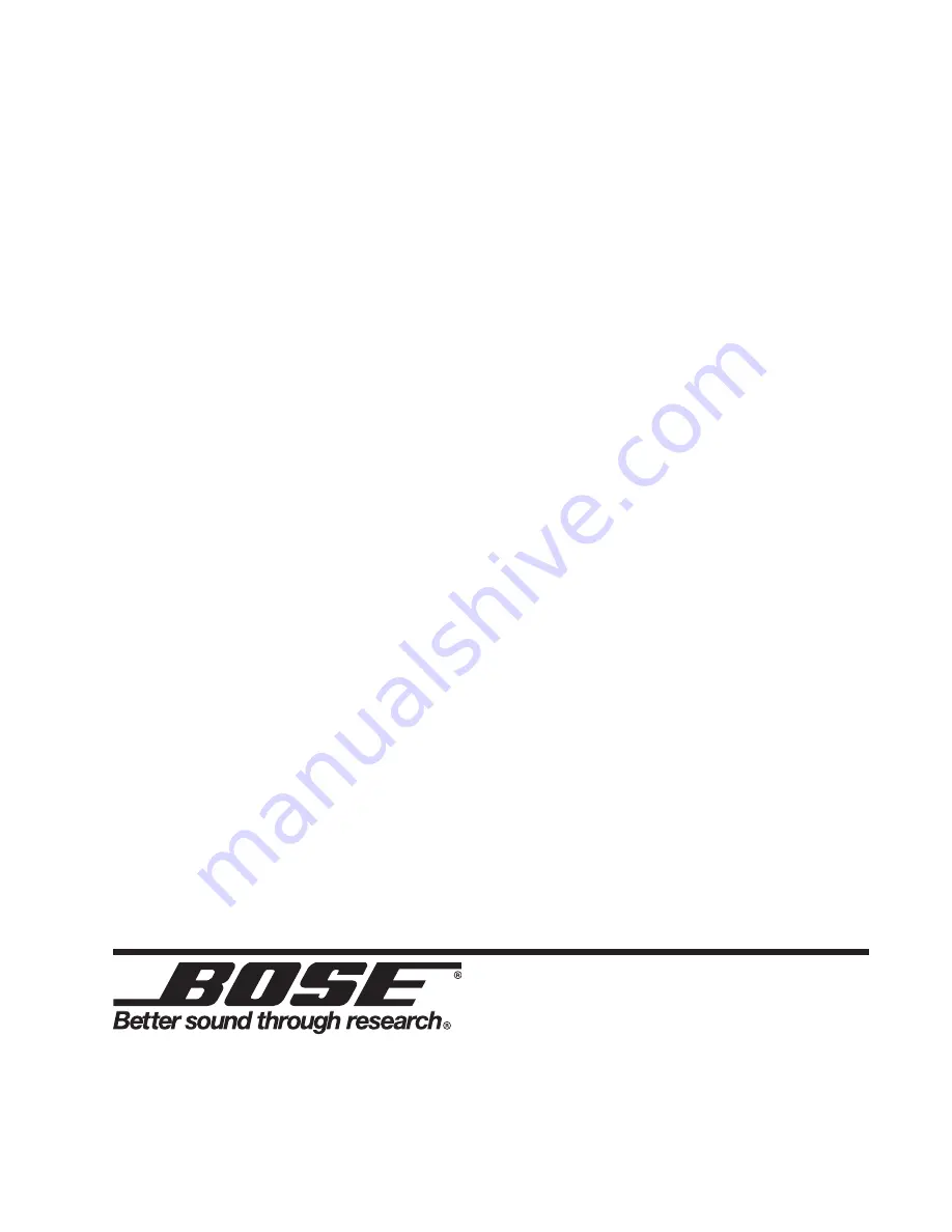 Bose LT 6400 Manual Download Page 35