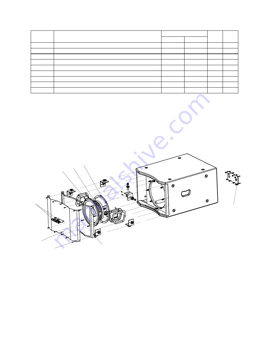 Bose Panaray LT MB12 III Service Manual Download Page 17