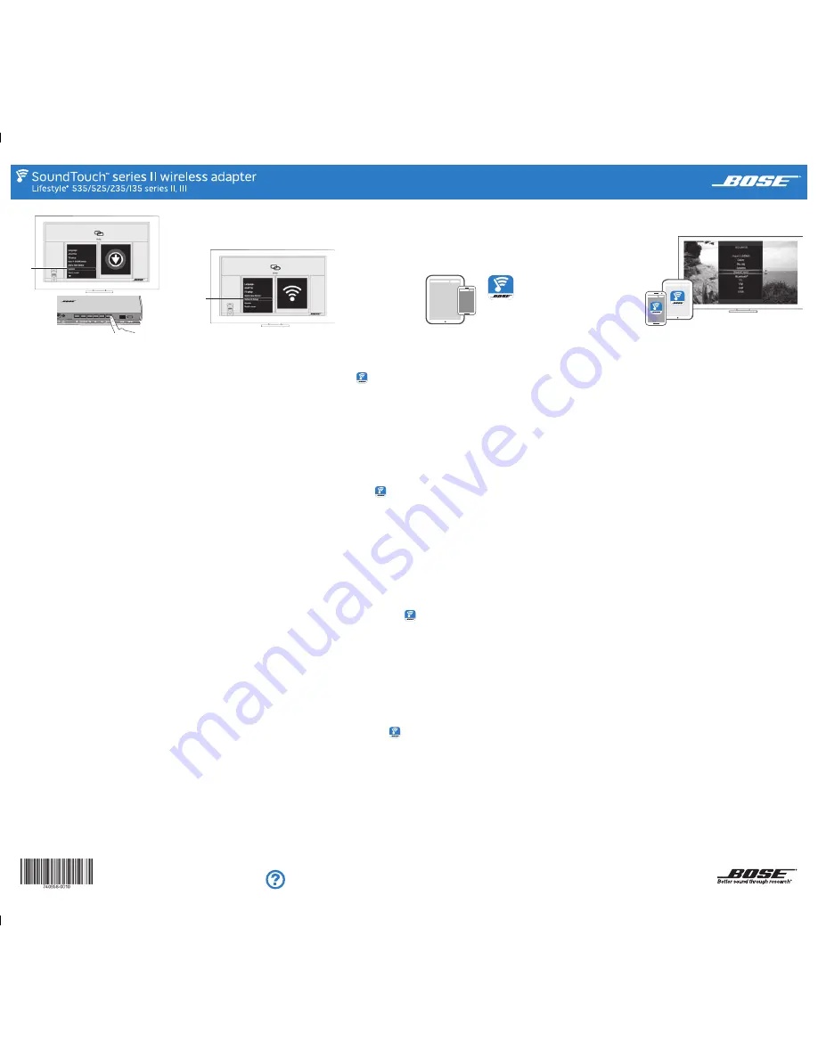 Bose SoundTouch 120 Quick Start Manual Download Page 2