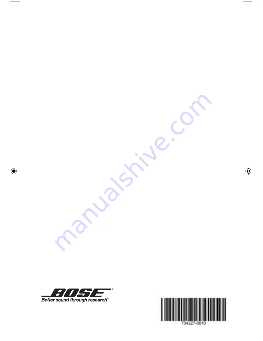 Bose SoundTouch 30 series II Owner'S Manual Download Page 477