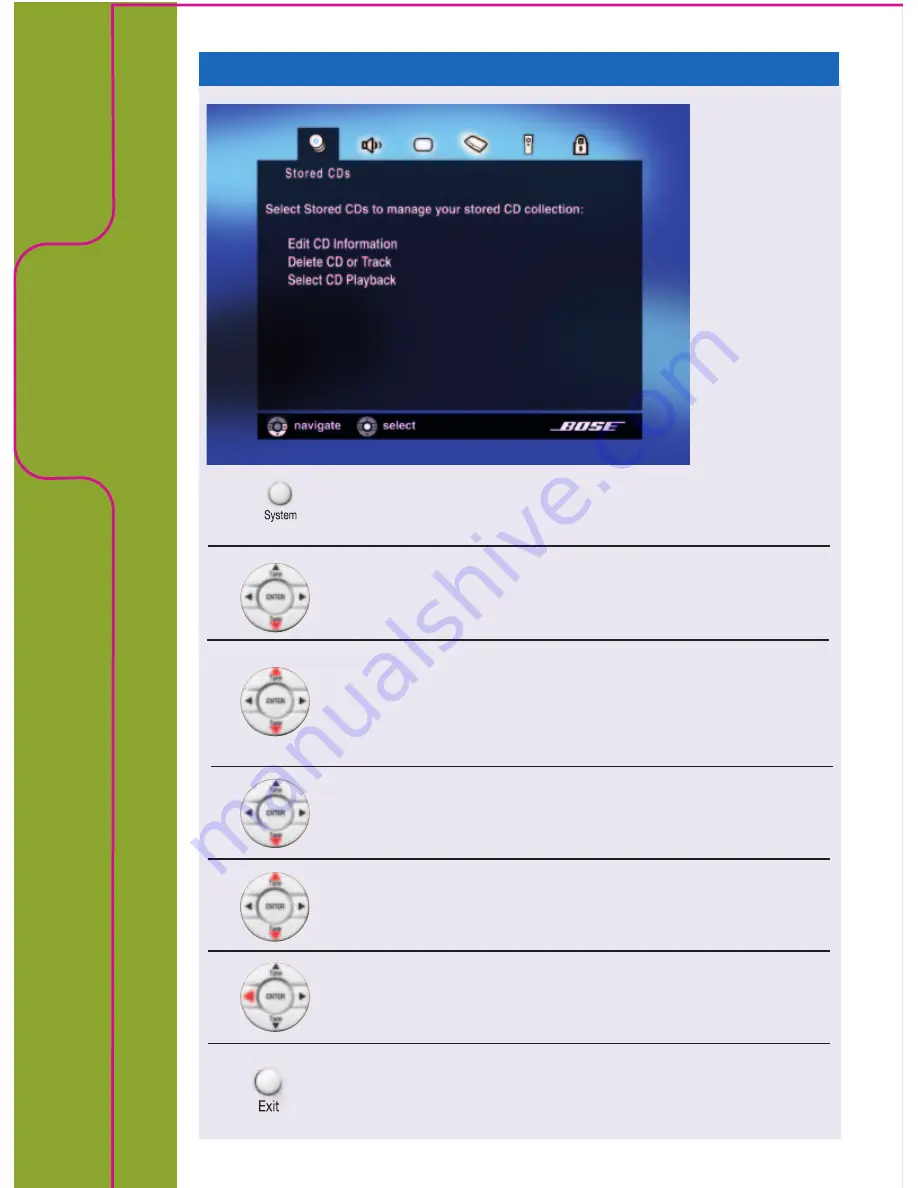 Bose uMusic System System Manual Download Page 14