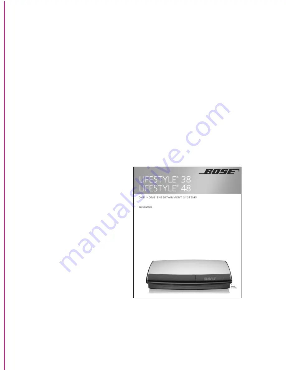 Bose uMusic System System Manual Download Page 25