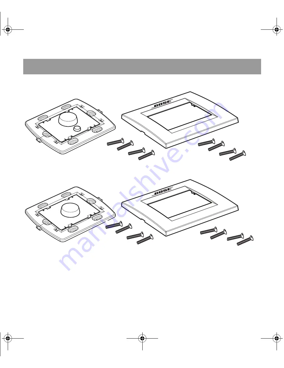 Bose Volume Control User Interface Installation Manual Download Page 3