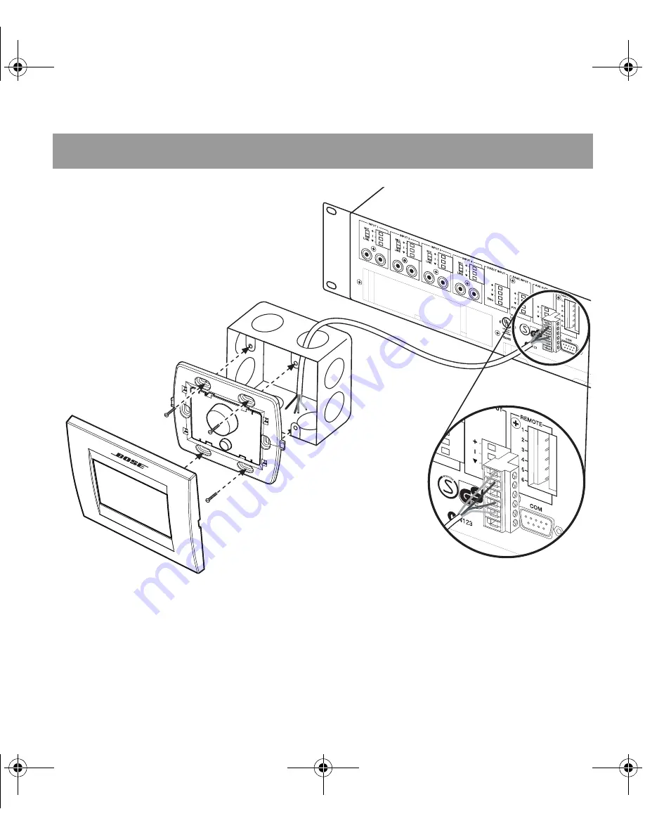 Bose Volume Control User Interface Скачать руководство пользователя страница 5