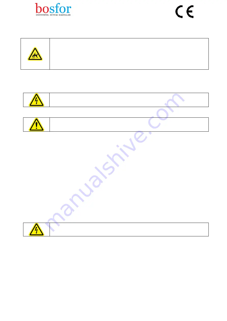 bosfor UZK 01 Operating Instructions Manual Download Page 15