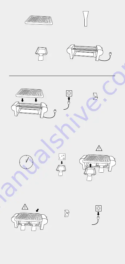 BOSKA Raclette maxi 220V Installation & Use Manual Download Page 2