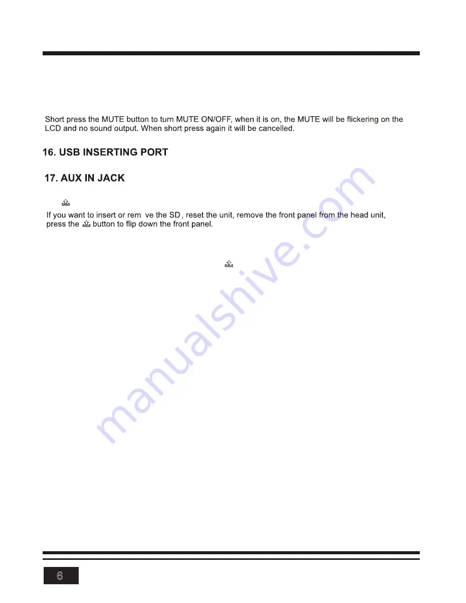 Boss Audio Systems 618UA User Manual Download Page 8