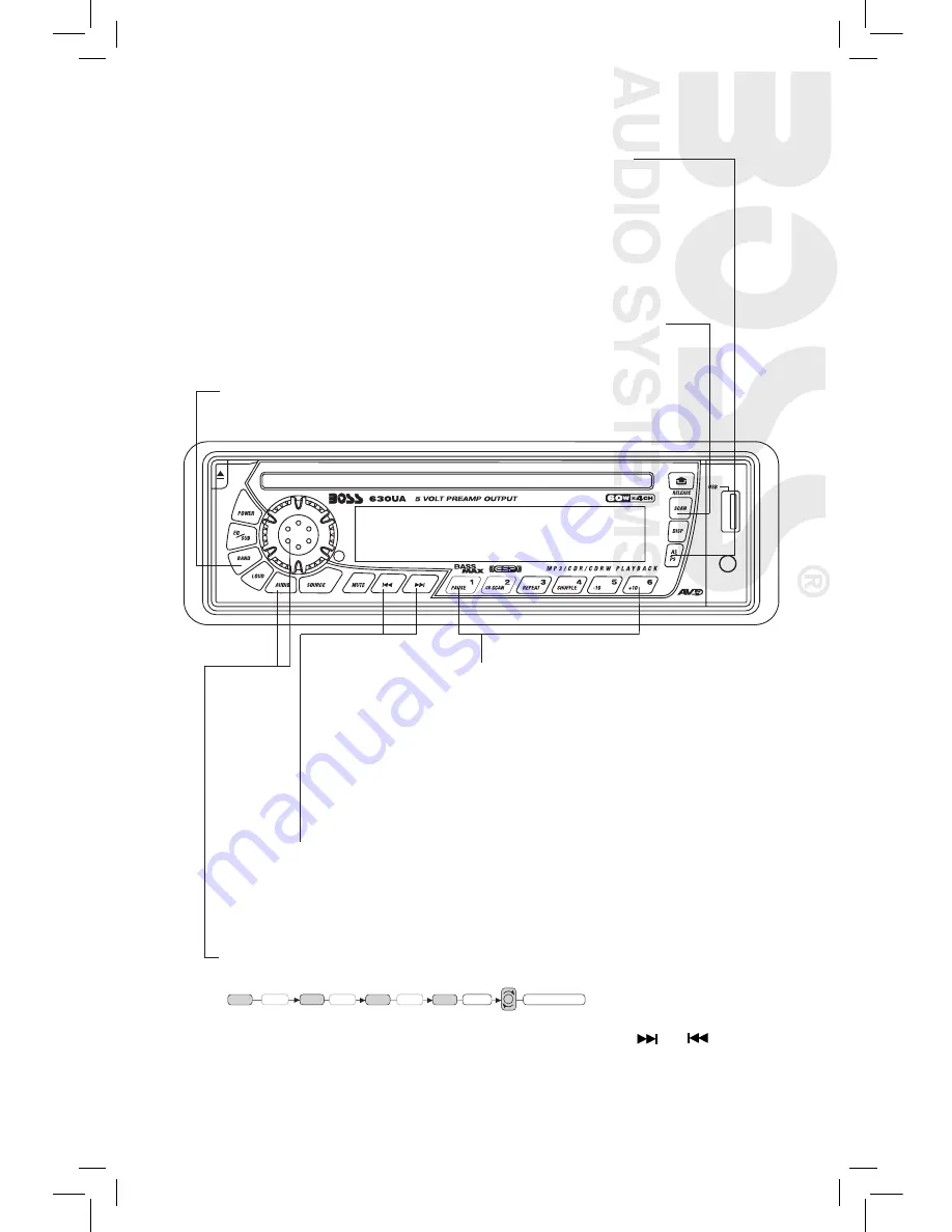 Boss Audio Systems 630U User Manual Download Page 7