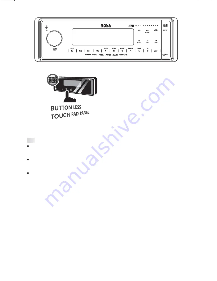 Boss Audio Systems 760DI Скачать руководство пользователя страница 2