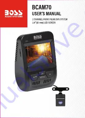 Boss Audio Systems BCAM70 User Manual Download Page 1