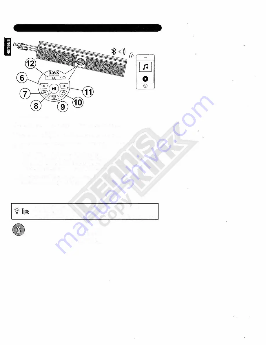 Boss Audio Systems BRT36A Скачать руководство пользователя страница 8