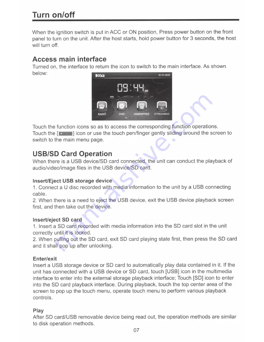 Boss Audio Systems BV860B User Manual Download Page 8