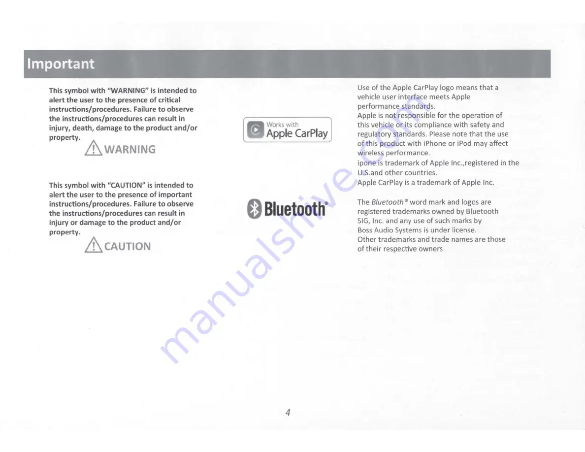 Boss Audio Systems ELITE BV900ACP User Manual Download Page 5