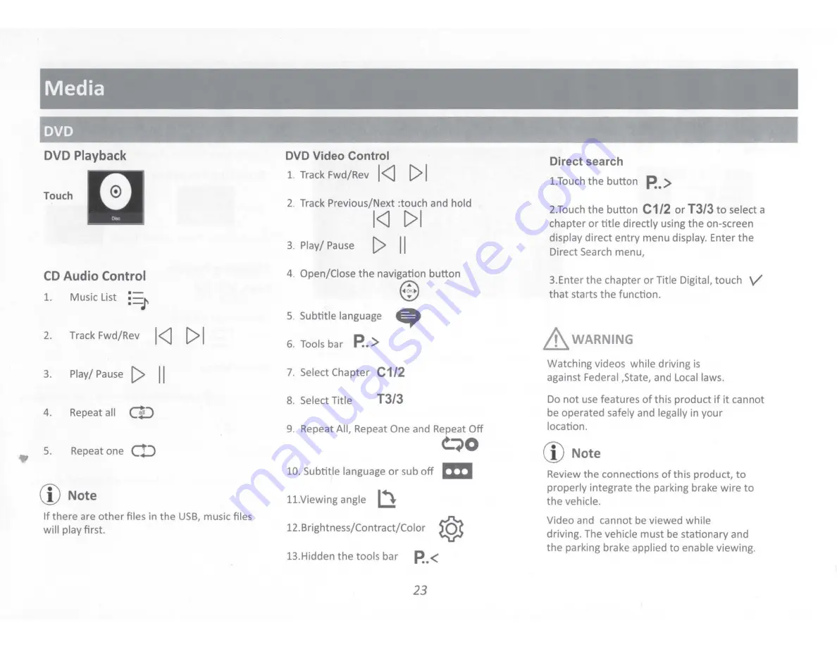 Boss Audio Systems ELITE BV900ACP User Manual Download Page 24