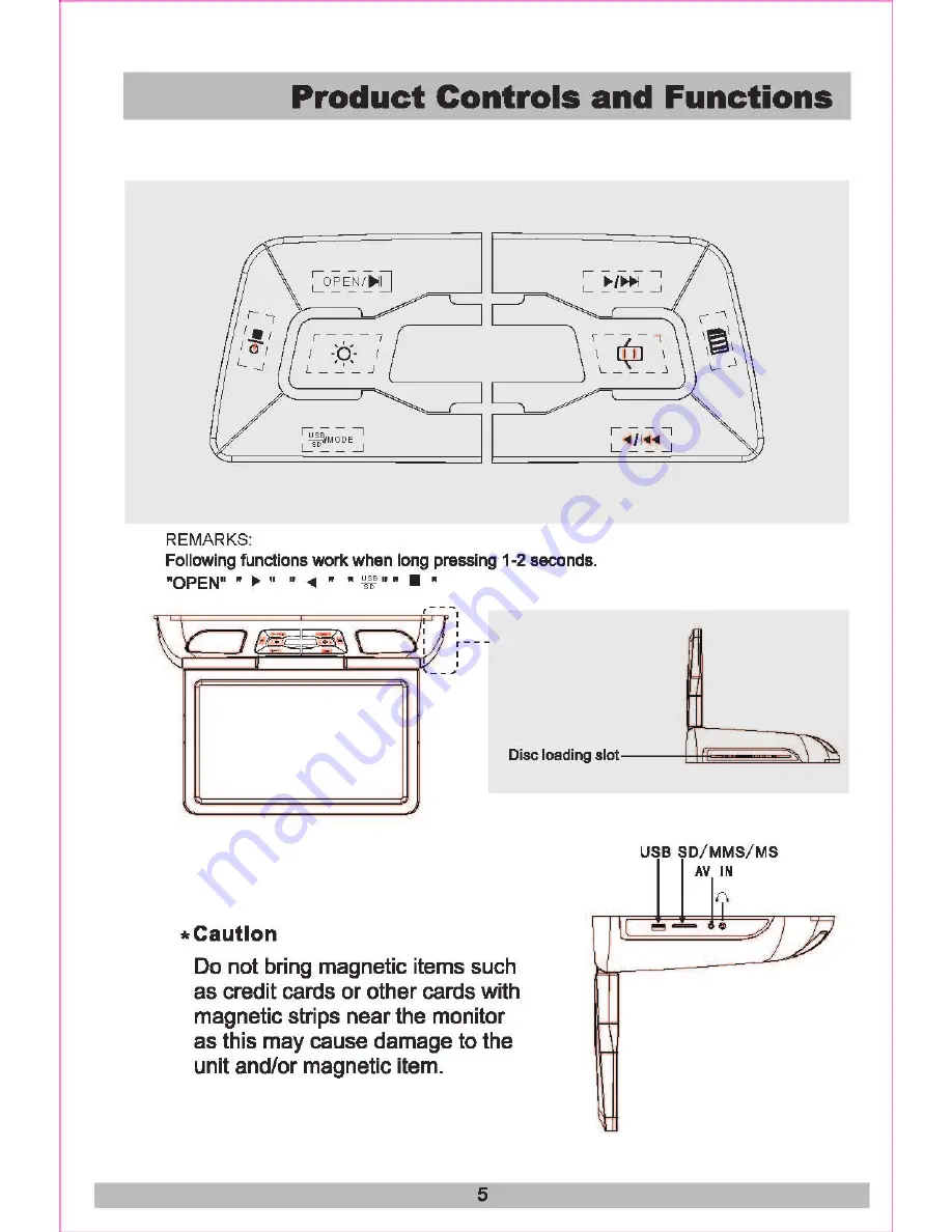 Boss Audio Systems MS12050401R1 User Manual Download Page 5