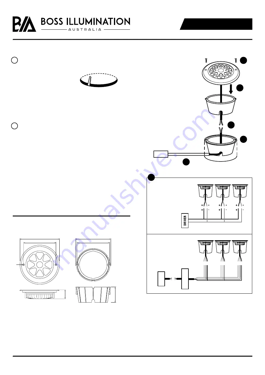 BOSS ILLUMINATION MAGNA 24 Product Manual Download Page 2