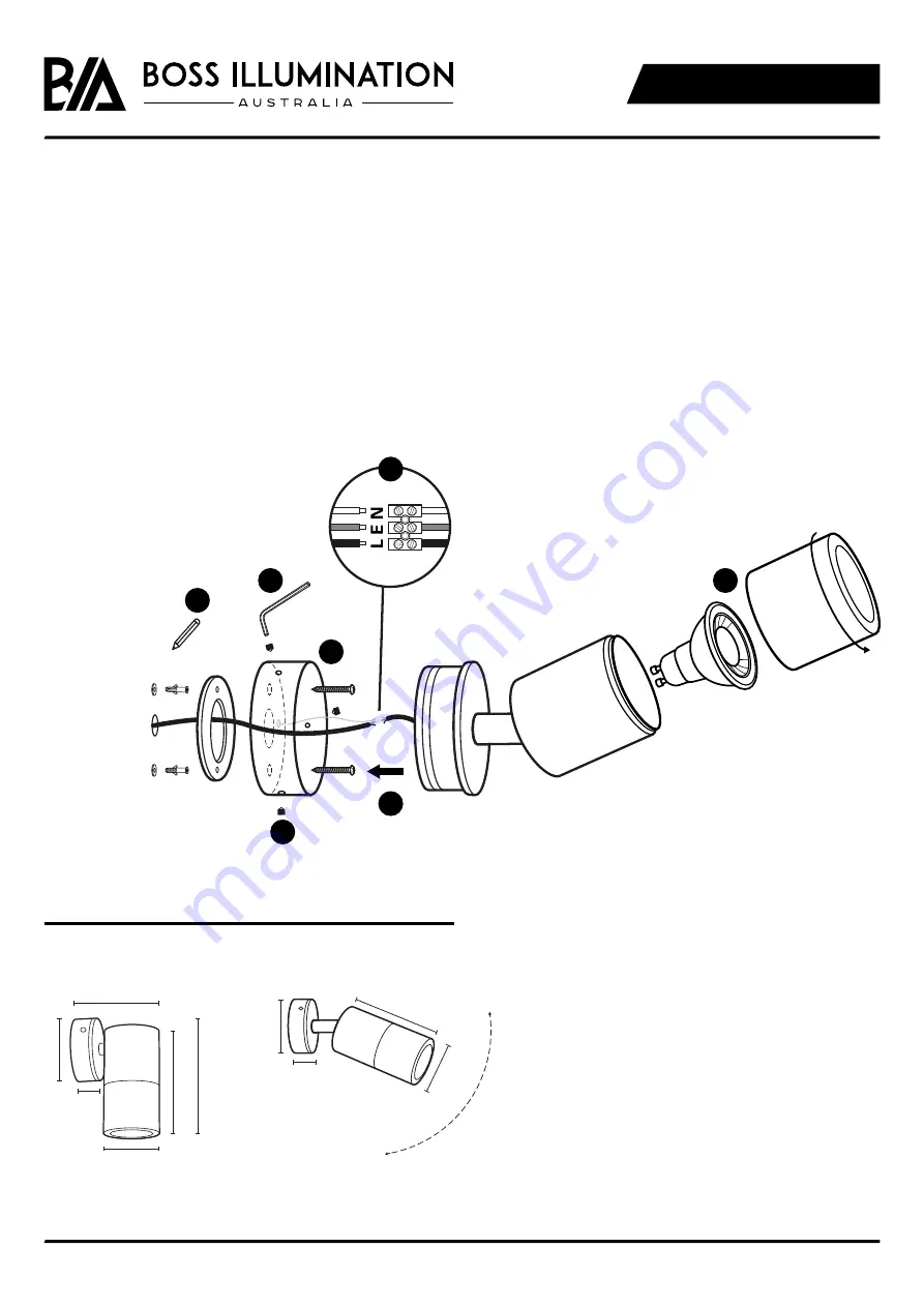 BOSS ILLUMINATION ZURA Product Manual Download Page 2