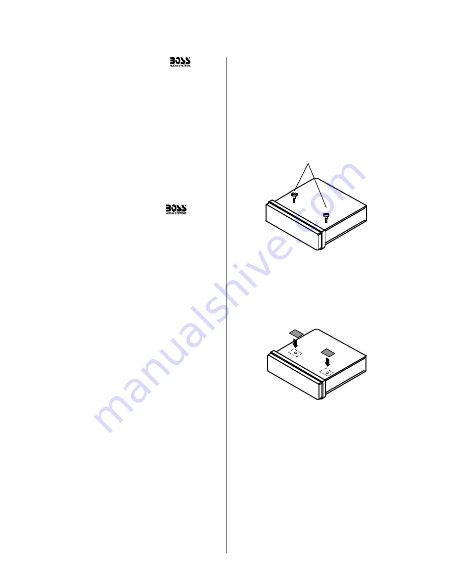 Boss marine MR1620S Скачать руководство пользователя страница 3