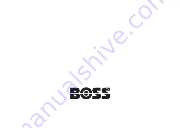 Boss 35501205 Manual Download Page 20