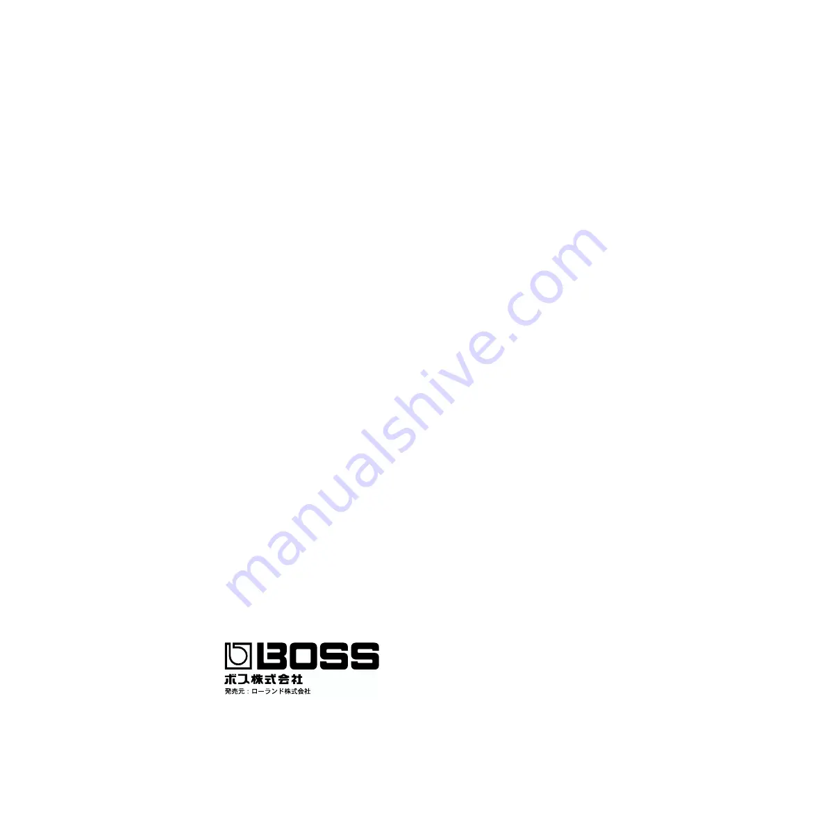 Boss CDI-BR-1 Quick Start Manual Download Page 8