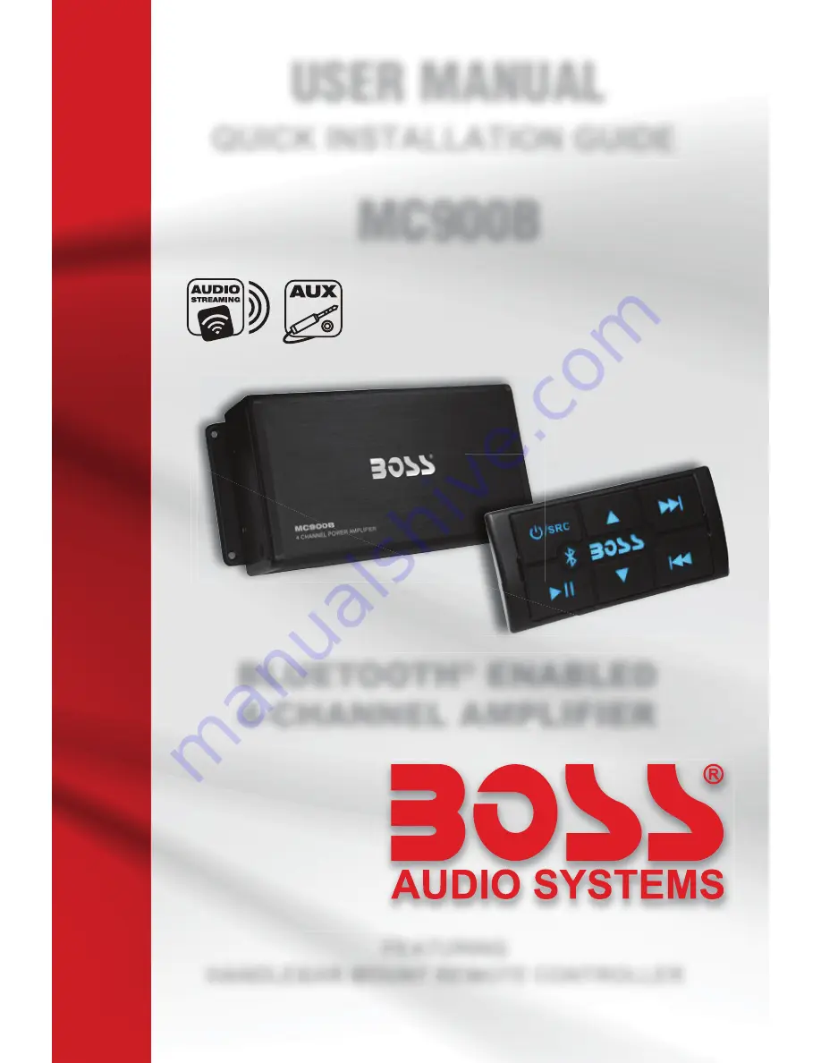 Boss MC900B User Manual Download Page 1