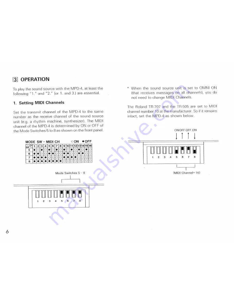 Boss MPD-4 Скачать руководство пользователя страница 6